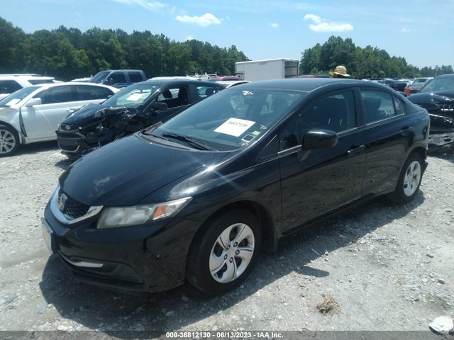 Honda Civic Sedan Lx 2014 19XFB2F59EE074244 Image 2
