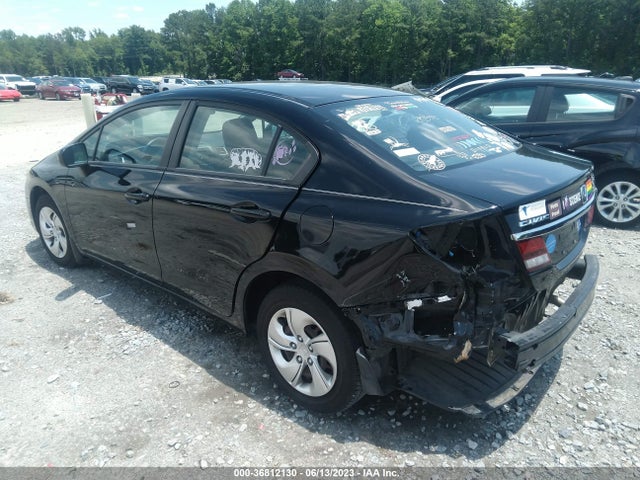 Honda Civic Sedan Lx 2014 19XFB2F59EE074244 Image 3