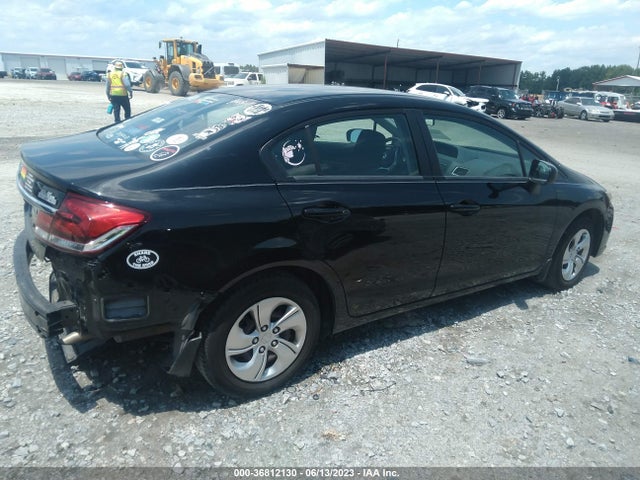 Honda Civic Sedan Lx 2014 19XFB2F59EE074244 Image 4