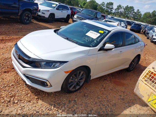 Honda Civic Sedan Ex 2019 19XFC1F33KE002215 Image 2