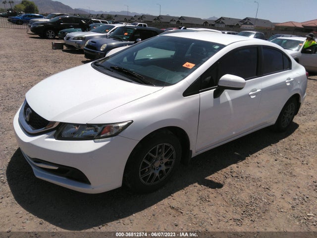 Honda Civic Sedan Lx 2014 19XFB2F59EE007370 Image 2