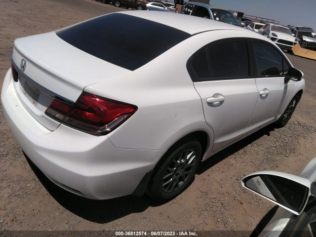 Honda Civic Sedan Lx 2014 19XFB2F59EE007370 Image 4