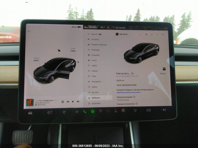 Tesla Model 3 Range 2019 5YJ3E1EA1KF397535 Image 4
