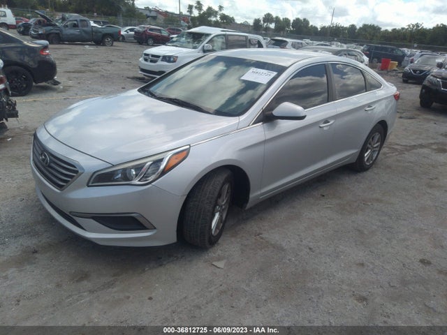 Hyundai Sonata 2.4l 2016 5NPE24AF7GH395639 Image 2