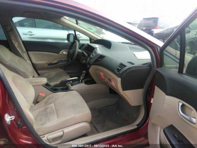 2012 HONDA CIVIC SDN LX VIN: 2HGFB2F54CH537328