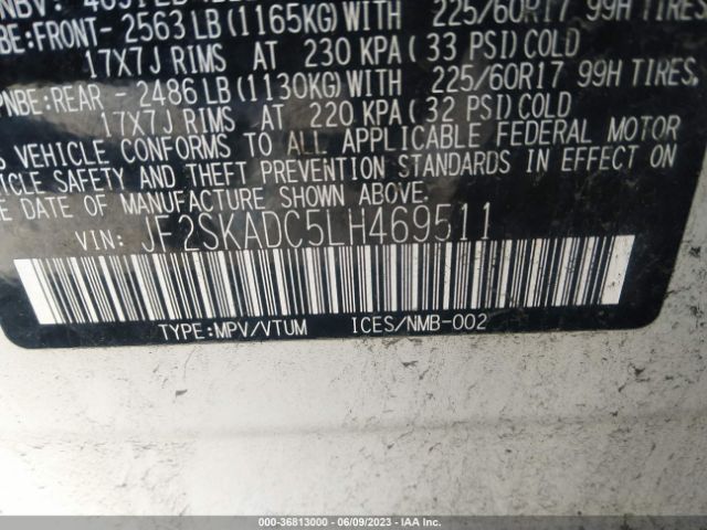 JF2SKADC5LH469511 Subaru Forester