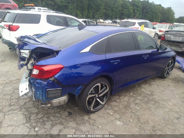 2022 HONDA ACCORD SEDAN SPORT SE VIN: 1HGCV1F49NA093456