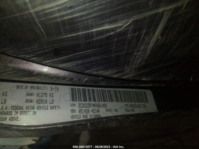 2C3CDZBT4KH661465 Dodge Challenger R/t