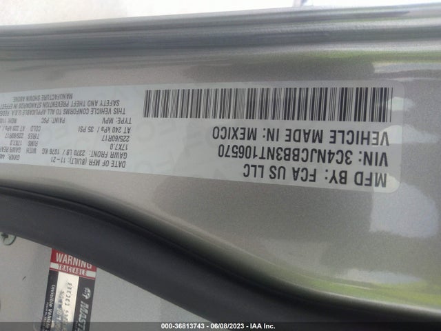 2022 JEEP COMPASS LATITUDE VIN: 3C4NJCBB3NT106570