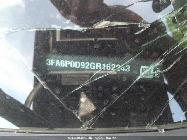 3FA6P0D92GR162243 Ford Fusion Titanium