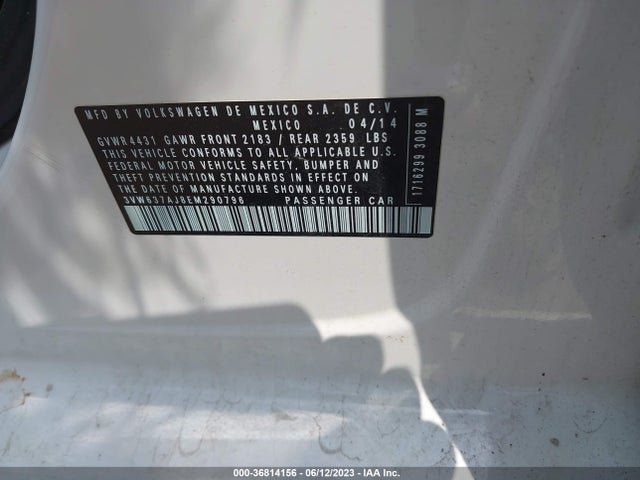 3VW637AJ8EM290796 Volkswagen Jetta Sedan Hybrid Sel Premium