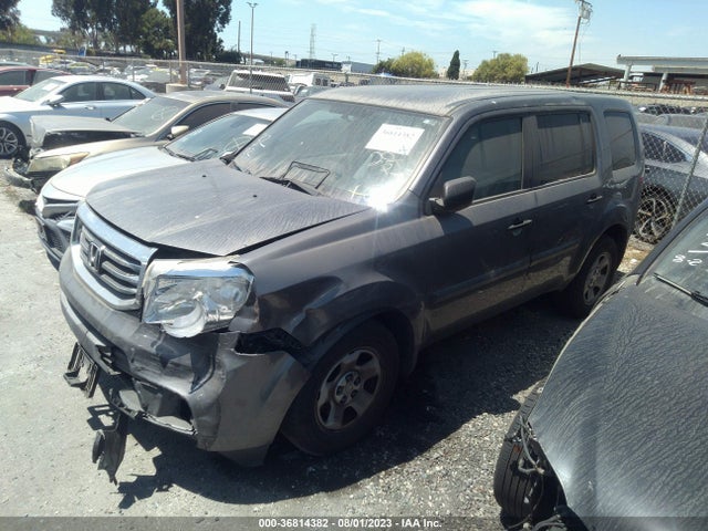Honda PILOT LX 2014 5FNYF3H28EB022880 Image 2