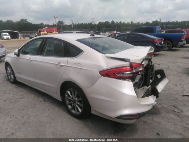 3FA6P0LU0HR244737 Ford Fusion Hybrid Se