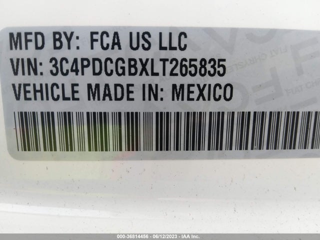 Dodge Journey Crossroad 2020 3C4PDCGBXLT265835 Image 9