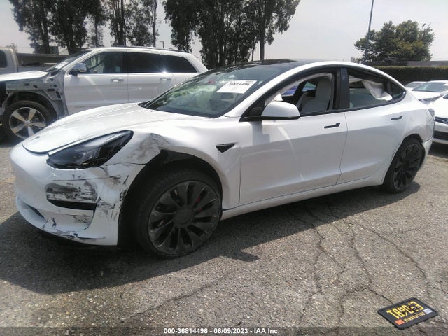 Tesla Model 3 Performance 2022 5YJ3E1EC7NF209297 Image 2