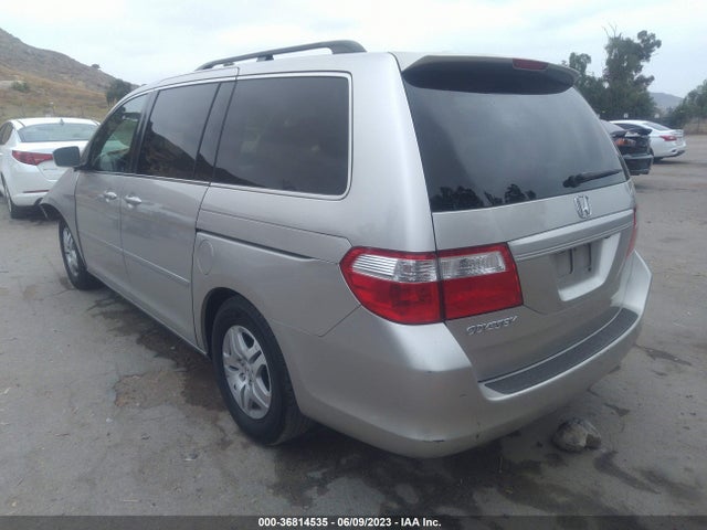 2007 HONDA ODYSSEY EXL VIN: 5FNRL387X7B114343