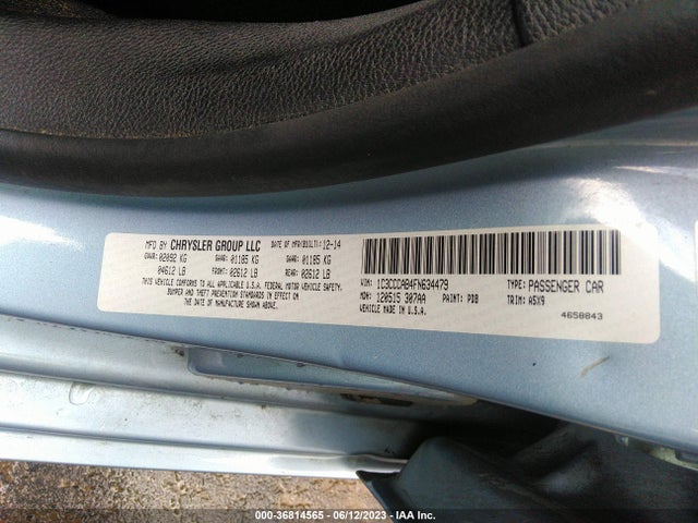 1C3CCCAB4FN634479 Chrysler 200 Limited