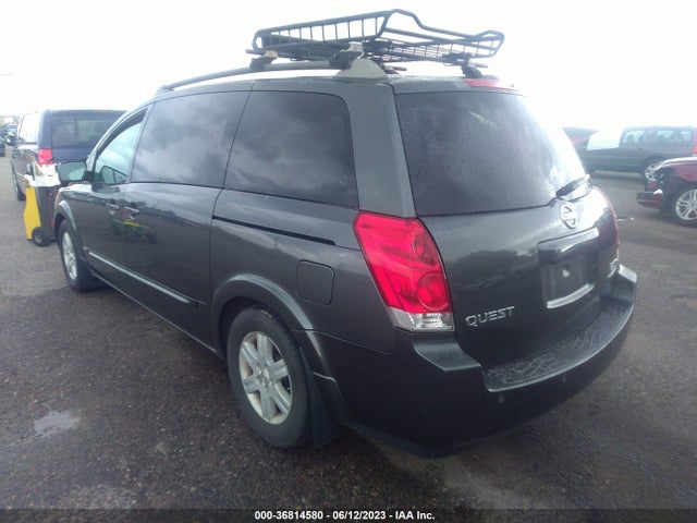 2006 NISSAN QUEST 3.5 SL VIN: 5N1BV28U26N110830