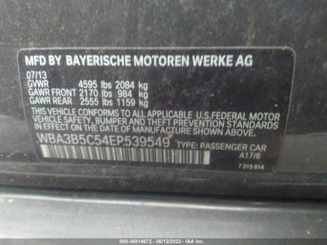 WBA3B5C54EP539549 BMW 3 Series 328i Xdrive