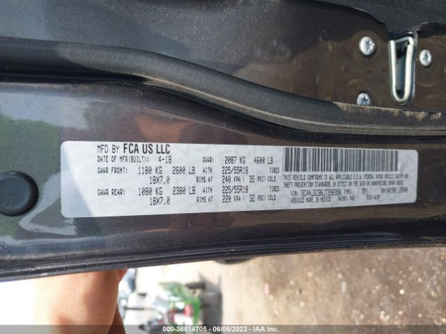 3C4NJDCB6JT396950 Jeep Compass Limited