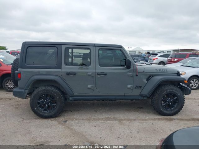 1C4HJXDGXMW714933 Jeep Wrangler Unlimited Willys