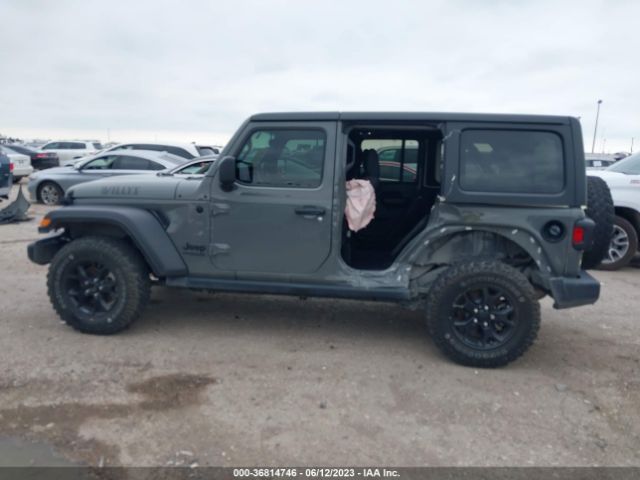 1C4HJXDGXMW714933 Jeep Wrangler Unlimited Willys