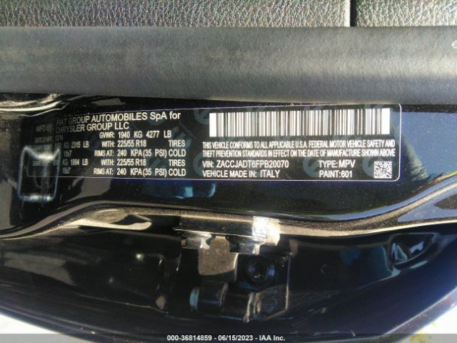 ZACCJADT6FPB20070 Jeep Renegade Limited