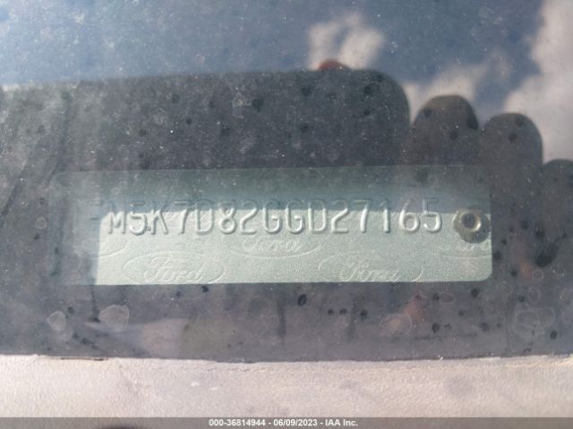 1FM5K7D82GGD27165 Ford EXPLORER XLT