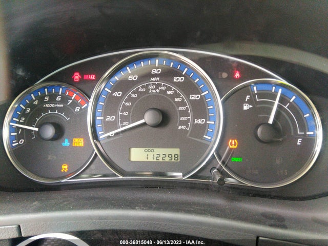 2011 SUBARU FORESTER 2.5X VIN: JF2SHABC0BG783802