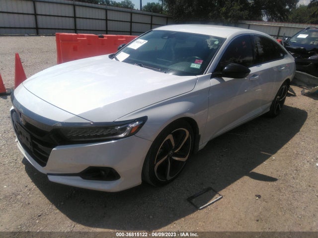 2021 HONDA ACCORD SEDAN SPORT SE VIN: 1HGCV1F44MA063523