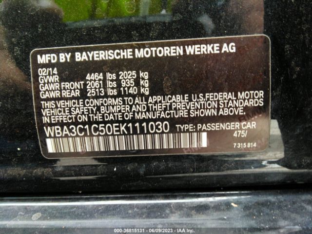 WBA3C1C50EK111030 BMW 3 Series 328i