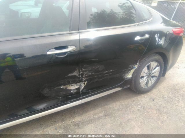KNAGT4LE3H5012482 KIA Optima Hybrid Base