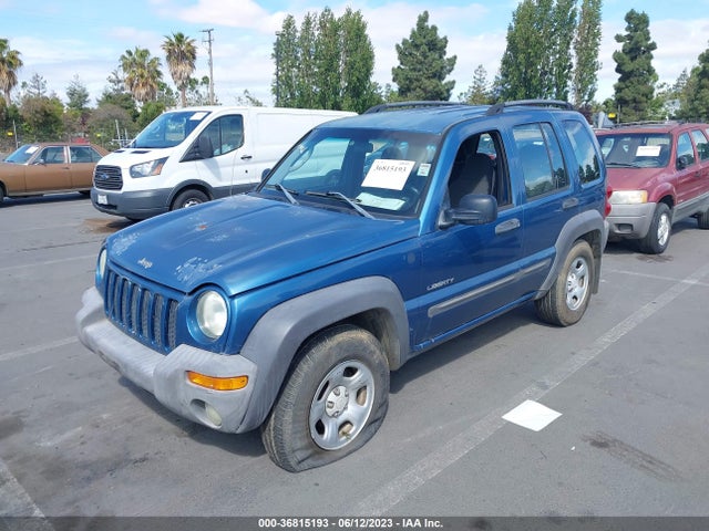 2004 JEEP LIBERTY SPORT VIN: 1J4GL48K74W243224