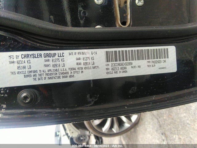 2C3CCABG6EH322850 Chrysler 300 300s