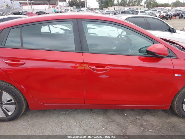 2019 HYUNDAI IONIQ HYBRID BLUE VIN: KMHC65LC8KU179636