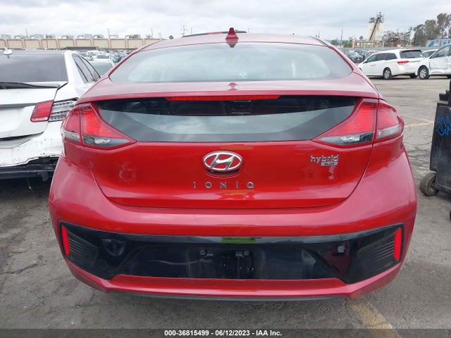2019 HYUNDAI IONIQ HYBRID BLUE VIN: KMHC65LC8KU179636