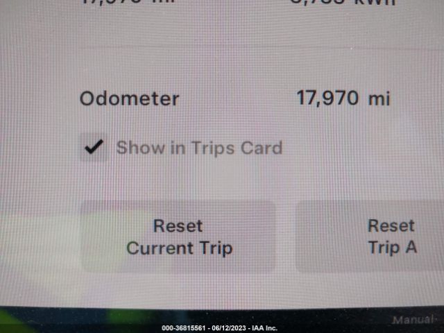 5YJ3E1EAXNF167710 Tesla MODEL 3