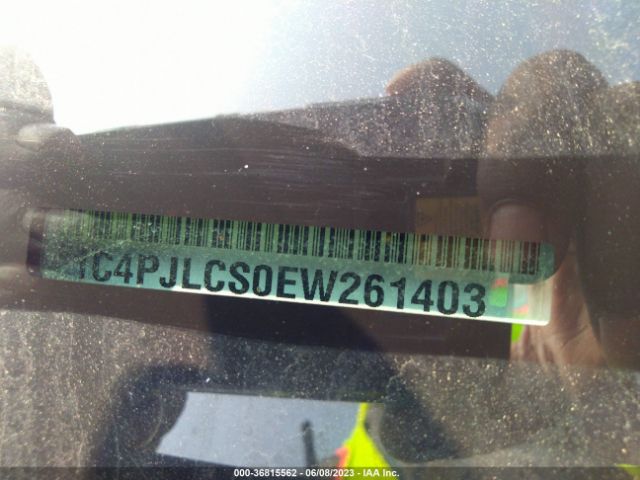 1C4PJLCS0EW261403 Jeep Cherokee Latitude