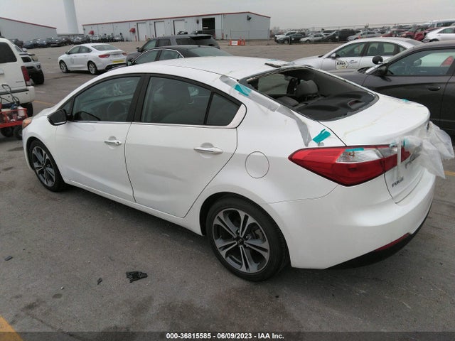 2015 KIA FORTE EX VIN: KNAFX4A89F5284027