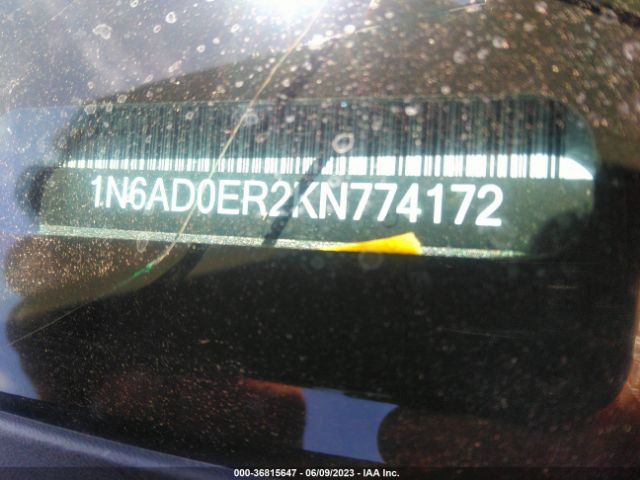 1N6AD0ER2KN774172 Nissan Frontier Sv