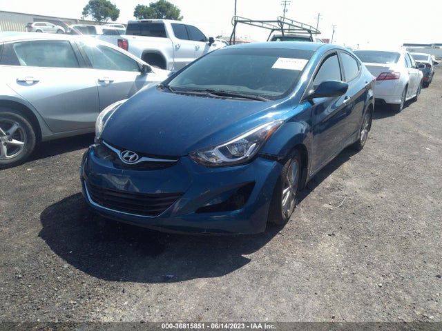 Hyundai ELANTRA SE 2014 KMHDH4AE9EU186807 Image 2