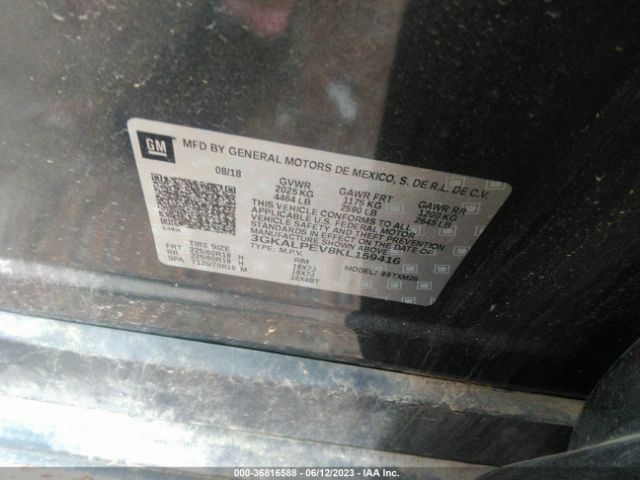 3GKALPEV8KL159416 GMC Terrain Slt