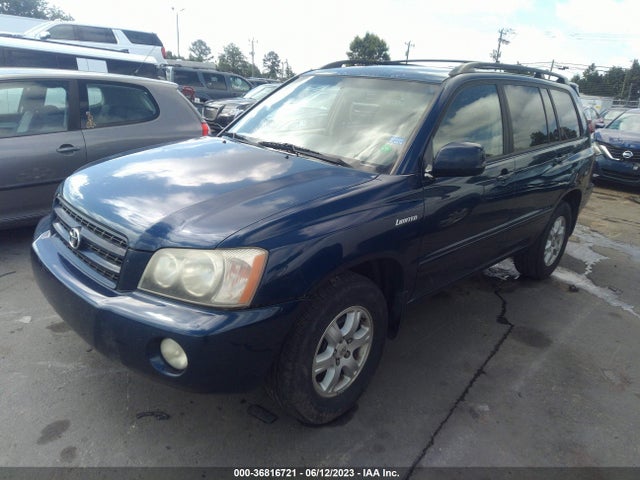 2002 TOYOTA HIGHLANDER VIN: JTEGF21A820071042