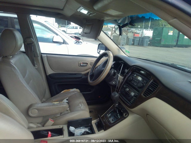 2002 TOYOTA HIGHLANDER VIN: JTEGF21A820071042
