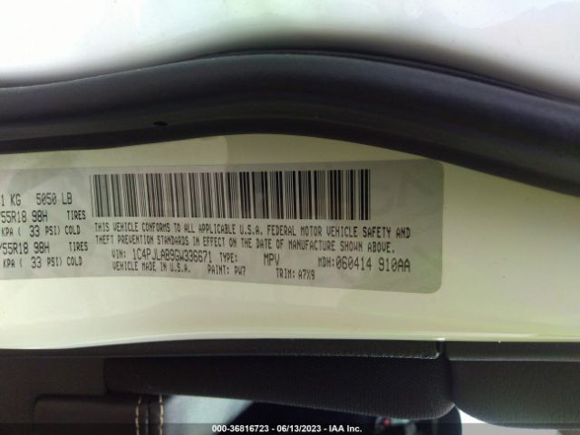 1C4PJLAB9GW336671 Jeep Cherokee Altitude