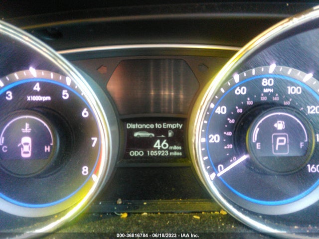 2013 HYUNDAI SONATA SE VIN: 5NPEC4AC3DH588840