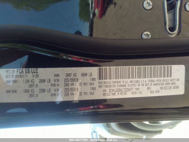 2020 JEEP COMPASS 3C4NJDBBXLT229477 Photo 8