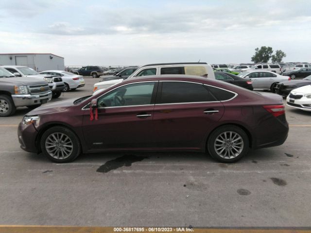 Toyota Avalon Hybrid Xle Premium/limited 2016 4T1BD1EB3GU054601 Image 14