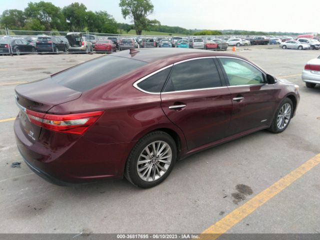 Toyota Avalon Hybrid Xle Premium/limited 2016 4T1BD1EB3GU054601 Image 4