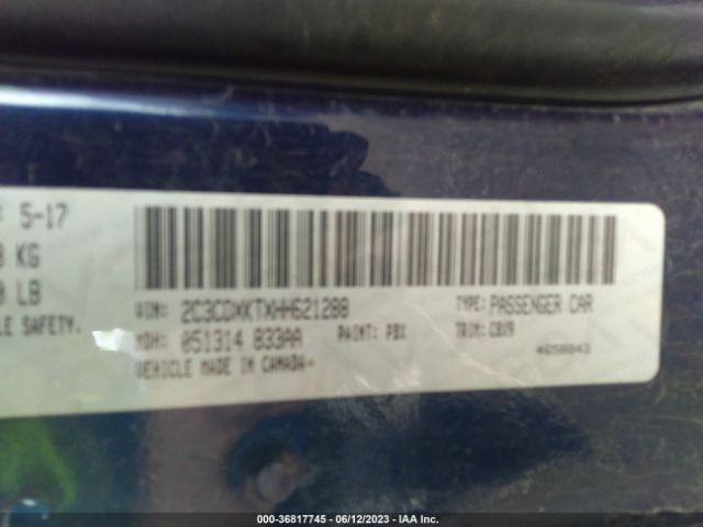 2C3CDXKTXHH621288 Dodge Charger Police